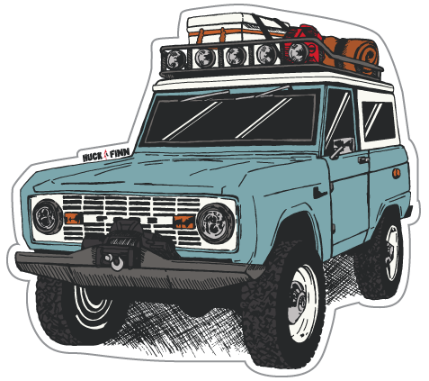 Sticker-Classic Bronco