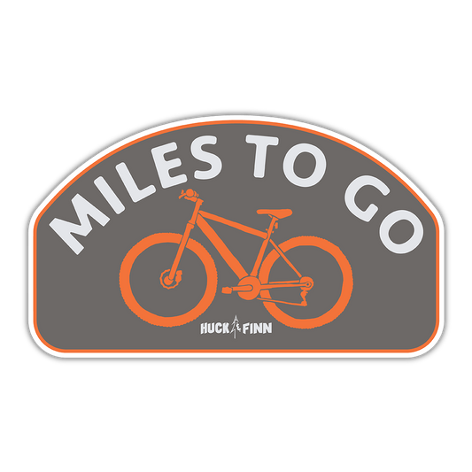 Sticker-Miles to Go-Bike